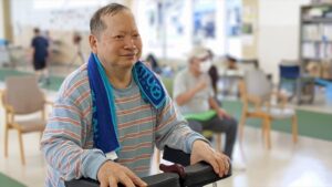 歩行器でリハビリ｜こんなに歩けるなんてうれしい！